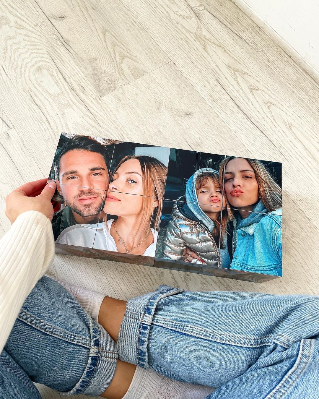 12 Fotoğraflı Sihirli Anı Küpü